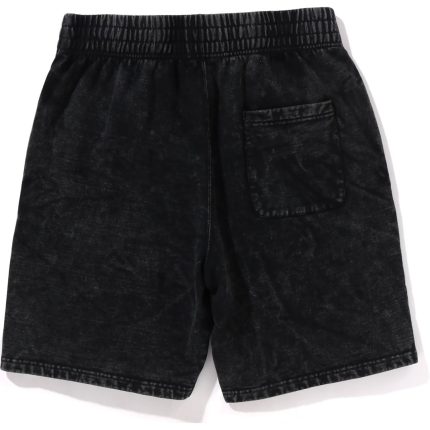 A BATHING APE OVERDYE SWEAT SHORTS