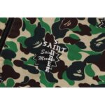 BAPE X SAINT MXXXXXX ABC CAMO TRACK JACKET MENS