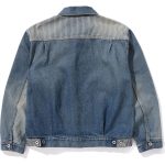 BAPE X SEAN WOTHERSPOON EMBROIDERY DENIM JACKET