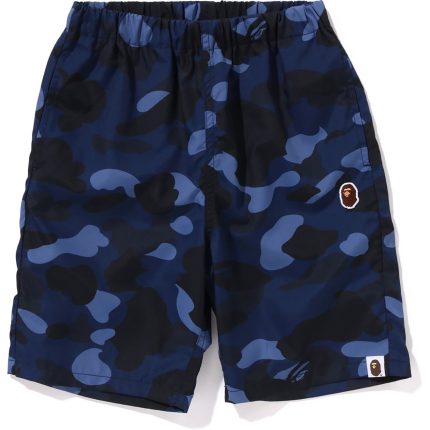 COLOR CAMO APE HEAD ONE POINT BEACH SHORTS