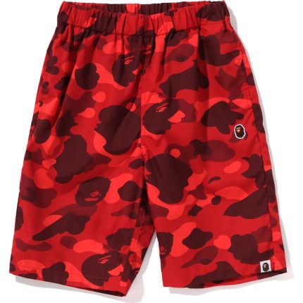 COLOR CAMO APE HEAD ONE POINT BEACH SHORTS