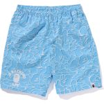 ABC SEA SURFACE CAMO BEACH SHORTS