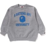 ELBOW PATCH RELAXED FIT CREWNECK SWEATSHIRT