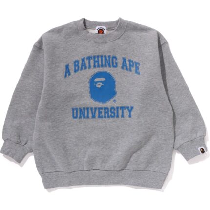 ELBOW PATCH RELAXED FIT CREWNECK SWEATSHIRT