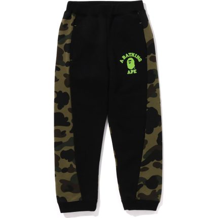 CAMO PANEL SWEAT PANTS