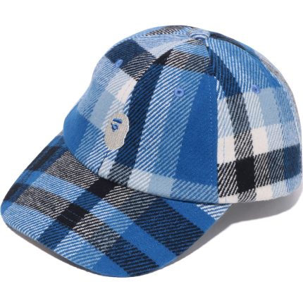 BAPE CHECK PANEL CAP