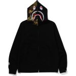 SHARK FULL ZIP HOODIE MENS