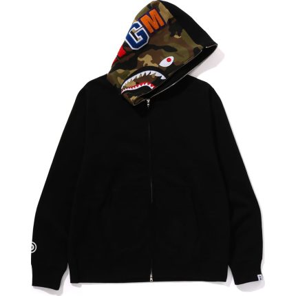 SHARK FULL ZIP HOODIE MENS