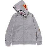 SHARK FULL ZIP HOODIE MENS