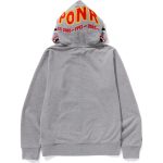SHARK FULL ZIP HOODIE MENS