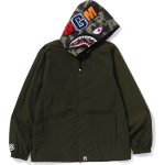 Bape CAMO SHARK HOODIE JACKET MENS