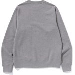 A RISING BAPE Grey SWEATSHIRT MENS