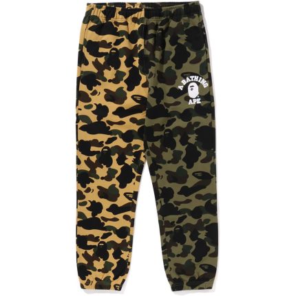 CAMO SEPARATE REGULAR FIT SWEAT PANTS