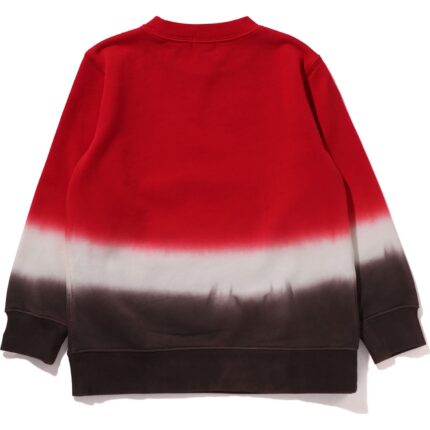 GRADATION BAPE CREWNECK SWEATSHIRT