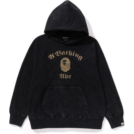 BATHING APE OVERDYE PULLOVER RELAXED FIT HOODIE