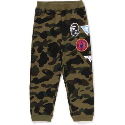 1ST CAMO PATCH PRINT SWEAT PANTS