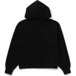 ABC CAMO CRYSTAL LOGO WIDE ZIP HOODIE LADIES
