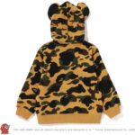 BAPE X TOM AND JERRY 85TH – JERRY 1ST CAMO ZIP HOODIE KIDS