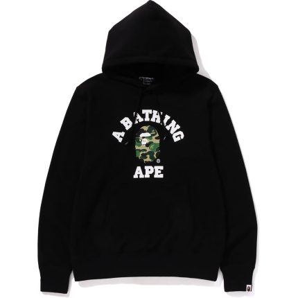 ABC CAMO COLLEGE ORGANIC COTTON PULLOVER HOODIE